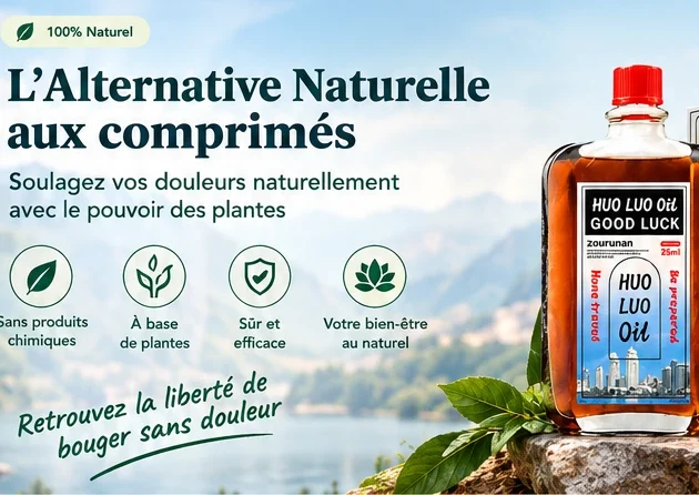 Huo Luo Oil- Soulagez vos douleurs naturellement
