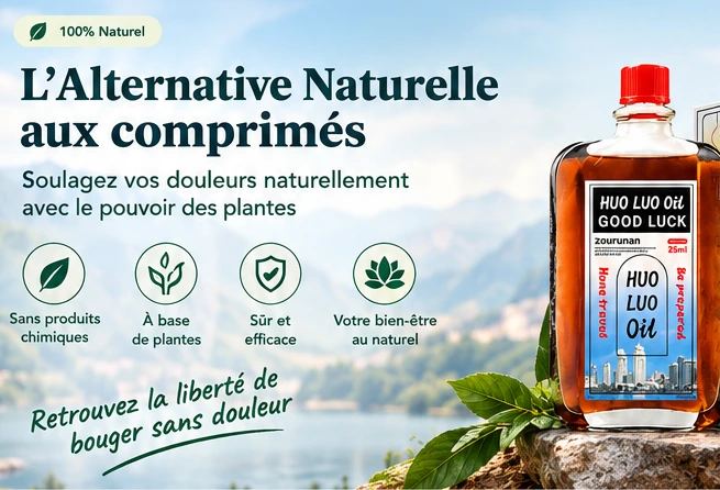 Huo Luo Oil- Soulagez vos douleurs naturellement